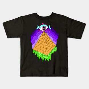 Slimy Pyramid Kids T-Shirt